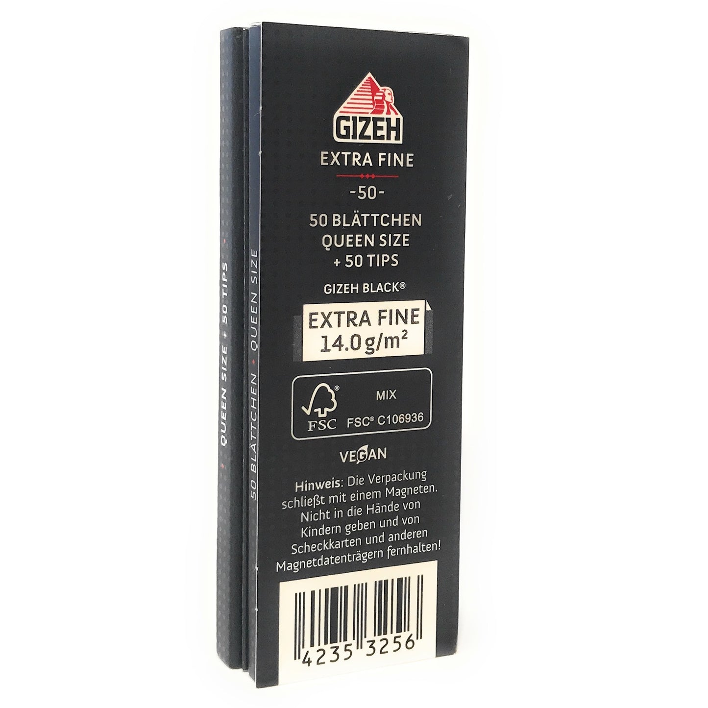 GIZEH BLACK® Queen Size Slim + Tips