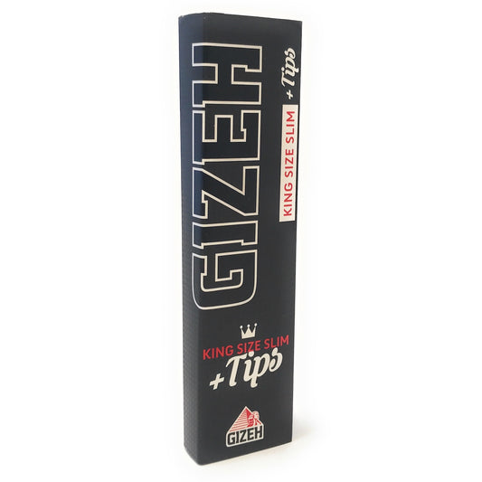 GIZEH BLACK® King Size Slim + Tips